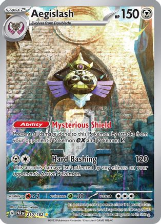 Aegislash (210/182) Holofoil [Paradox Rift] - Illustration Rare