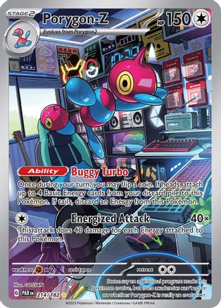 Porygon-Z (214/182) Holofoil [Paradox Rift] - Illustration Rare