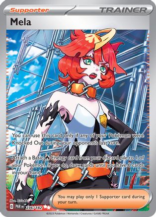 Mela (236/182) Holofoil [Paradox Rift] - Ultra Rare