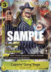 Capone"Gang"Bege (CS 2023 Top Players Pack) [Finalist] (OP04-100) - One Piece Promotion Cards Foil