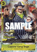 Capone"Gang"Bege (CS 2023 Top Players Pack) [Winner] (OP04-100) - One Piece Promotion Cards Foil
