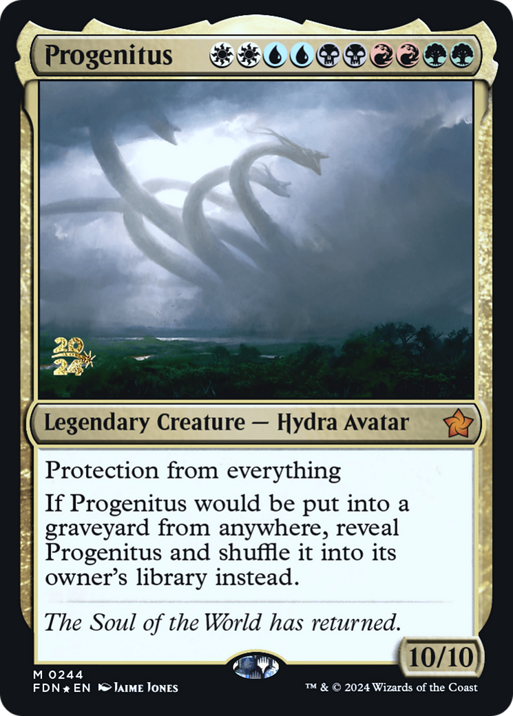 Progenitus (PRE-244) - Foundations Promos Foil