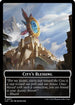 City's Blessing // Pirate Double-Sided Token (LCC-17 // 5) - Commander: The Lost Caverns of Ixalan