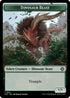 Dinosaur Beast // Dinosaur Double-Sided Token (LCC-11 // 10) - Commander: The Lost Caverns of Ixalan