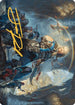 Admiral Brass, Unsinkable Art Card (Gold-Stamped Signature) (ASLCI-069) - Art Series: The Lost Caverns of Ixalan