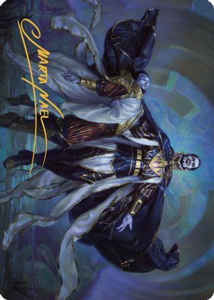 Vito, Fanatic of Aclazotz Art Card (Gold-Stamped Signature) (ASLCI-039) - Art Series: The Lost Caverns of Ixalan