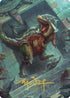 Carnage Tyrant Art Card (Gold-Stamped Signature) (ASLCI-066) - Art Series: The Lost Caverns of Ixalan