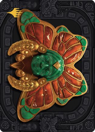 Ojer Kaslem, Deepest Growth Art Card (58/81) (Gold-Stamped Planeswalker Symbol) (ASLCI-058) - Art Series: The Lost Caverns of Ixalan