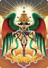 Resplendent Angel Art Card (59/81) (Gold-Stamped Signature) (ASLCI-059) - Art Series: The Lost Caverns of Ixalan