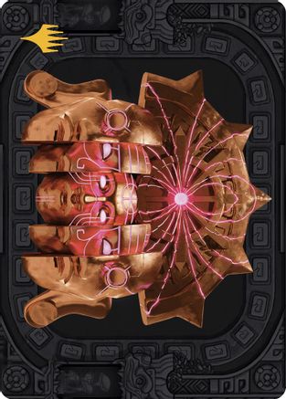 Ojer Taq, Deepest Foundation Art Card (56/81) (Gold-Stamped Planeswalker Symbol) (ASLCI-056) - Art Series: The Lost Caverns of Ixalan