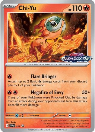Chi-Yu (Prerelease) (057) Holofoil [SV Scarlet & Violet Promo Cards] - Promo