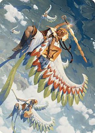 Resplendent Angel Art Card (5/81) (ASLCI-005) - Art Series: The Lost Caverns of Ixalan