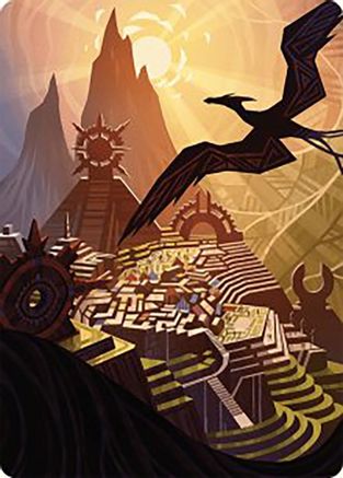 Plains Art Card (ASLCI-044) - Art Series: The Lost Caverns of Ixalan