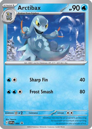 Arctibax (064) Holofoil [SV Scarlet & Violet Promo Cards] - Promo