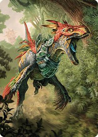 Dinosaur Token Art Card (ASLCI-067) - Art Series: The Lost Caverns of Ixalan