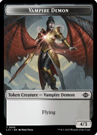 Vampire Demon Token (LCI-015) - The Lost Caverns of Ixalan