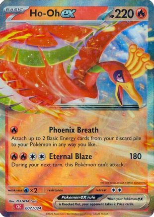 Ho-oh ex (007) Holofoil [Trading Card Game Classic] - Classic Collection