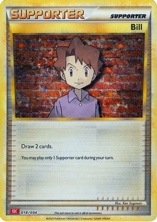 Bill (CLC) (018) Holofoil [Trading Card Game Classic] - Classic Collection