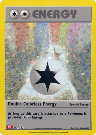 Double Colorless Energy (CLC) (032) Holofoil [Trading Card Game Classic] - Classic Collection