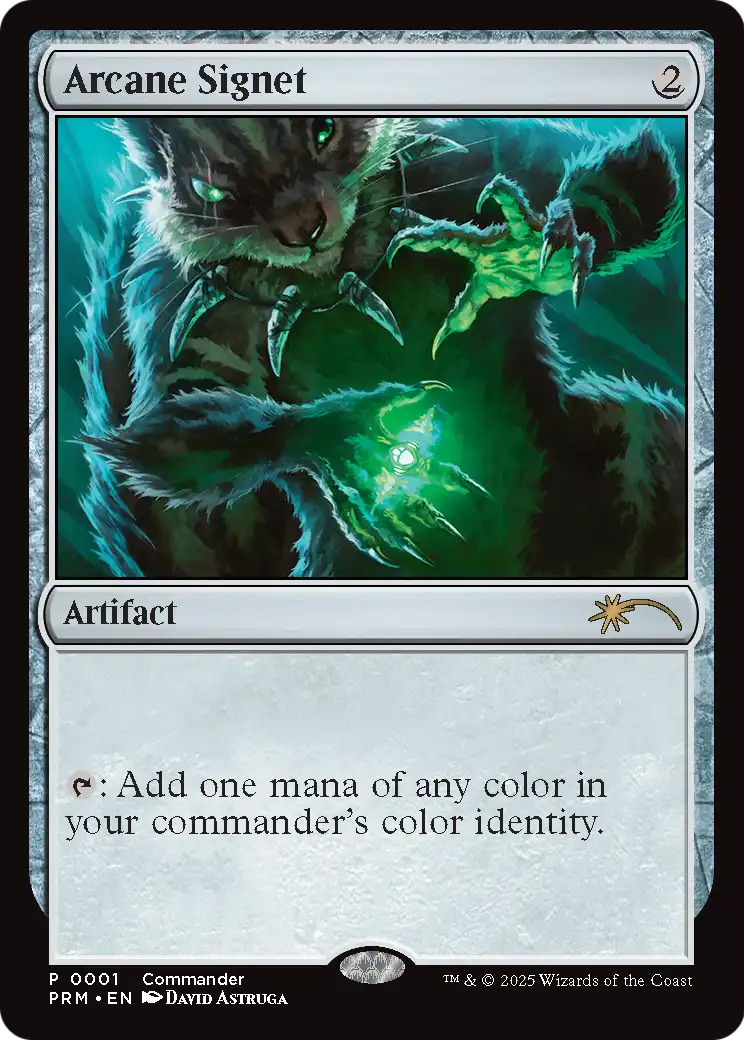 Arcane Signet (CommandFest 2025) (MFP-001) - MagicFest Cards