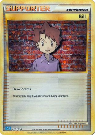 Bill (CLB) (018) Holofoil [Trading Card Game Classic] - Classic Collection
