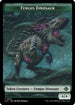 Fungus Dinosaur // Dinosaur (0001) Double-Sided Token (LCI-12 // 1) - The Lost Caverns of Ixalan Foil