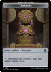 Treasure (0018) // Dinosaur (0001) Double-Sided Token (LCI-18 // 1) - The Lost Caverns of Ixalan Foil