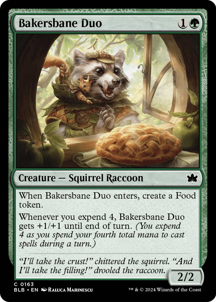 Bakersbane Duo (BLB-163) - Bloomburrow Foil