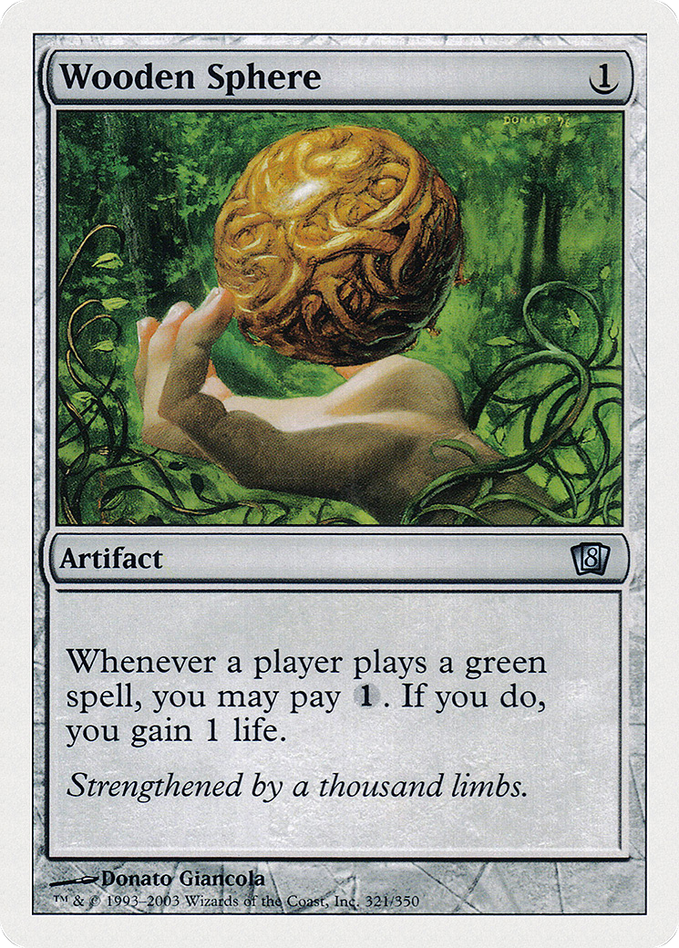 Wooden Sphere (8ED-321) - 8th Edition Foil