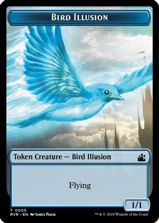 Bird Illusion Token (RVR-005) - Ravnica Remastered