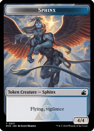 Sphinx Token (RVR-017) - Ravnica Remastered