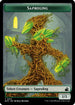 Saproling // Dragon Double-Sided Token (RVR-12 // 7) - Ravnica Remastered Foil
