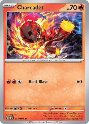 Charcadet (014/091) [SV Paldean Fates] - Common