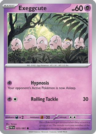 Exeggcute (023) [SV Paldean Fates] - Common