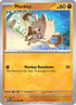 Mankey (045/091) Reverse Holofoil [SV Paldean Fates] - Common