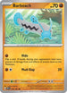 Barboach (050) Reverse Holofoil [SV Paldean Fates] - Common