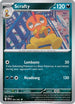 Scrafty 061  - Reverse Holofoil SV Paldean Fates - Uncommon