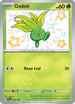 Oddish 092  - Holofoil SV Paldean Fates - Shiny Rare