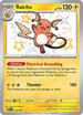Raichu 132/091  - Holofoil SV Paldean Fates - Shiny Rare