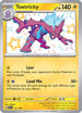 Toxtricity 141  - Holofoil SV Paldean Fates - Shiny Rare
