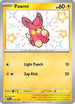 Pawmi 142/091  - Holofoil SV Paldean Fates - Shiny Rare