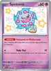 Spiritomb 158  - Holofoil SV Paldean Fates - Shiny Rare