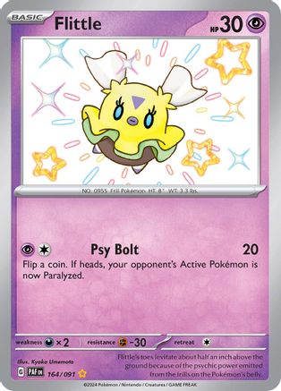 Flittle (164/091) Holofoil [SV Paldean Fates] - Shiny Rare