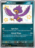 Murkrow 181  - Holofoil SV Paldean Fates - Shiny Rare