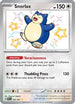 Snorlax 202  - Holofoil SV Paldean Fates - Shiny Rare