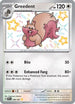 Greedent (206) Holofoil [SV Paldean Fates] - Shiny Rare