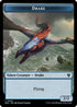 Drake // Cat Double-Sided Token (MKC-6 // 15) - Commander: Murders at Karlov Manor