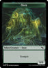 Ooze // A Mysterious Creature Double-Sided Token (MKM-8 // 21) - Murders at Karlov Manor