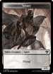Spirit (0039) // Zombie (0013) Double-Sided Token (CMM-39 // 13) - Commander Masters