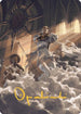 Call a Surprise Witness Art Card (Gold-Stamped Signature) (ASMKM-028) - Art Series: Murders at Karlov Manor